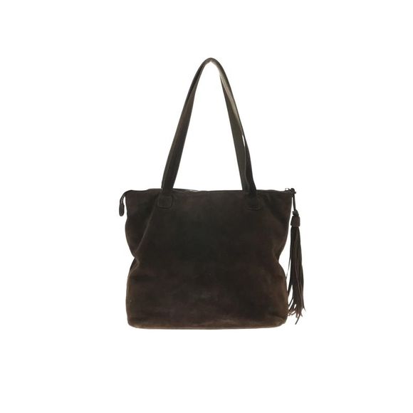 Pre Loved Chanel CC Suede Tote Bag - Picture 3 of 8